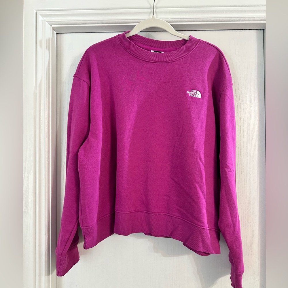 The North Face Vibrant Magenta Crew Sweatshirt